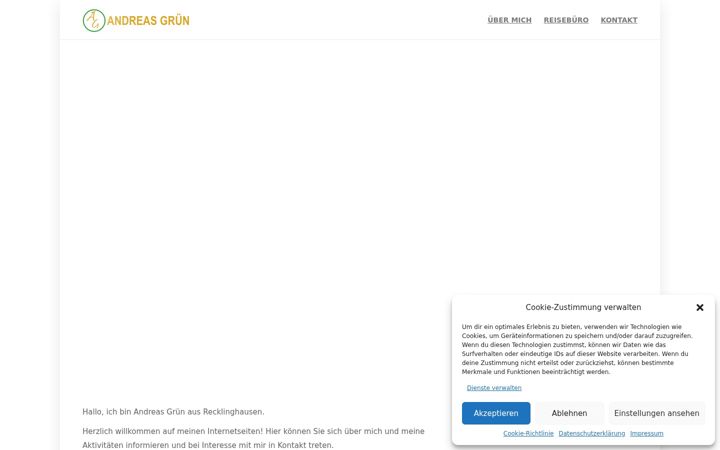 Screenshot of andreasgruen.com