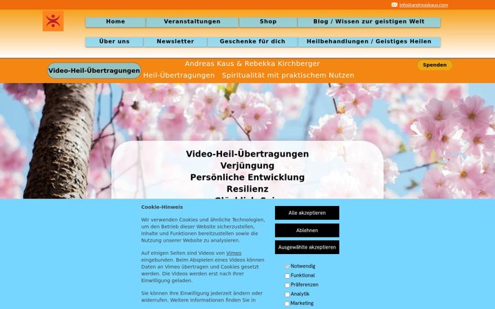 Screenshot of andreaskaus.com