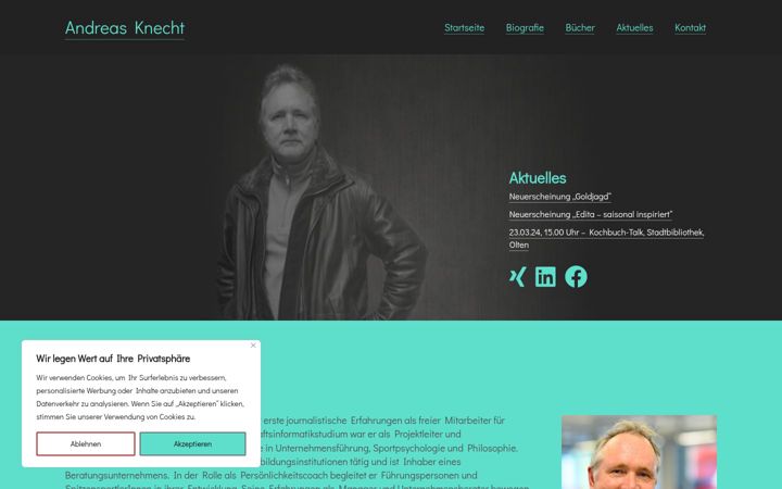 Screenshot of andreasknecht.net