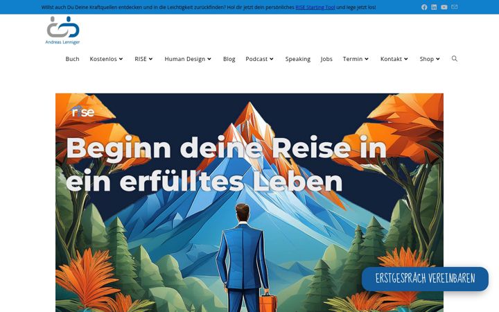 Screenshot of andreaslenniger.de