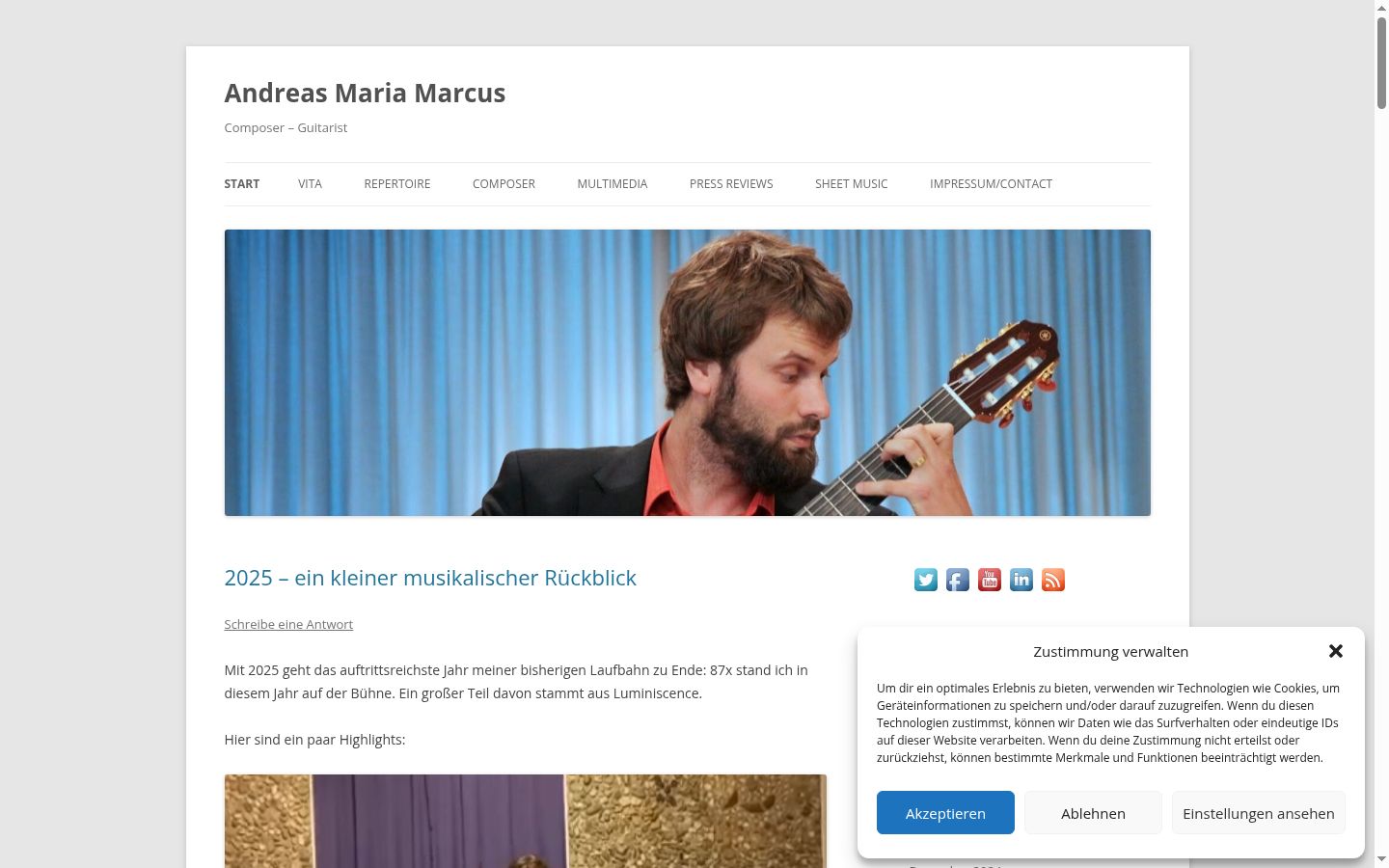 Screenshot van de toestemmingsbanner zoals getoond vóór enige interactie