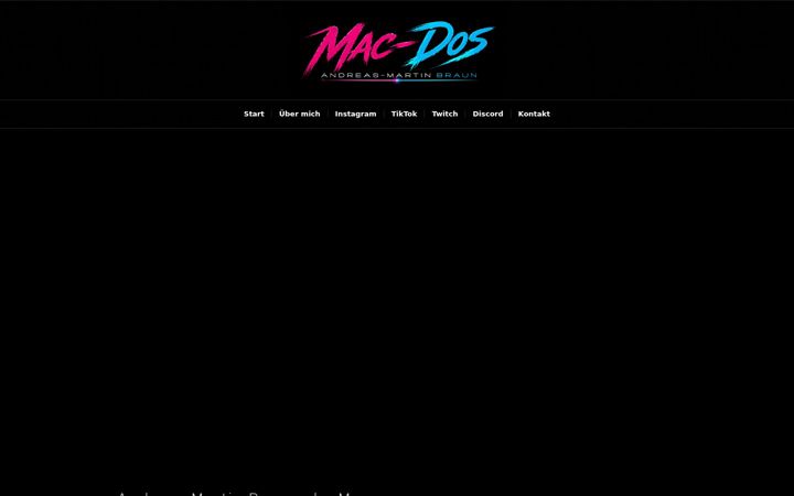 Screenshot of andreasmartinbraun.de