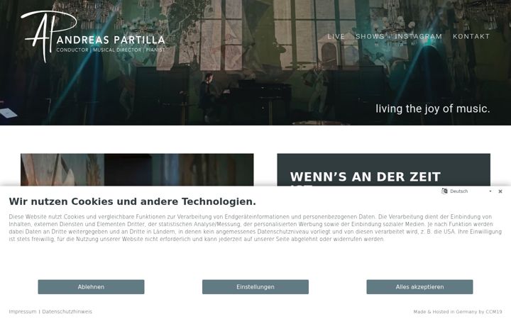 Screenshot of andreaspartilla.com