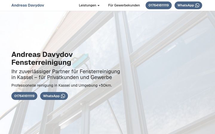 Screenshot of andreasreinigung.de