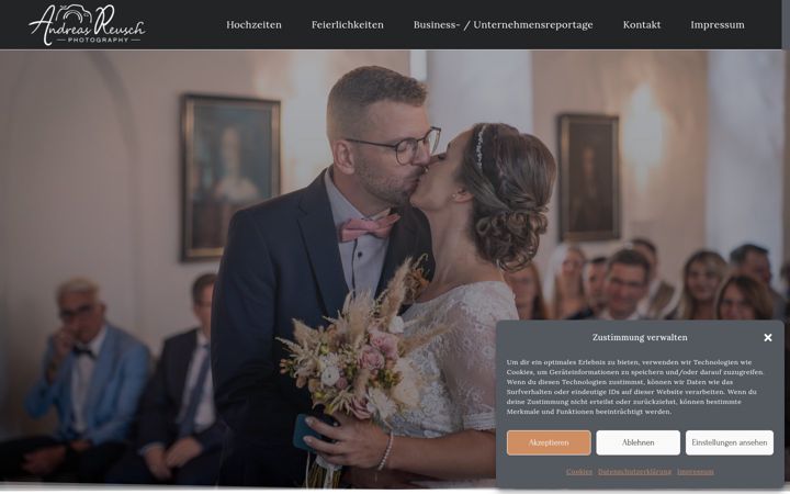 Screenshot of andreasreusch.de