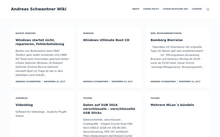 Screenshot of andreasschwantner.at