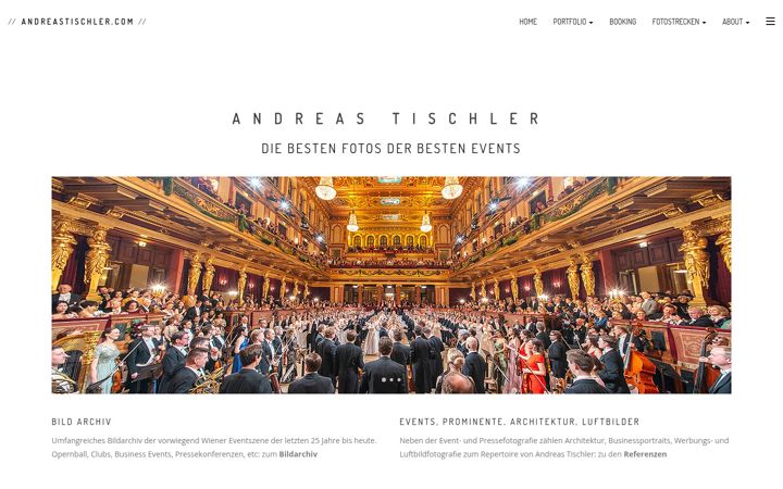 Screenshot of andreastischler.com