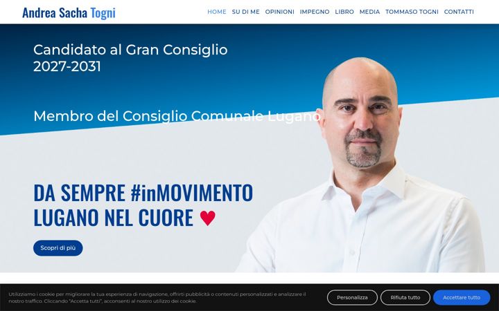 Screenshot of andreatogni.ch