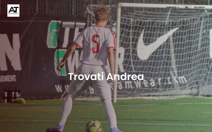Screenshot ta' andreatrovati.it