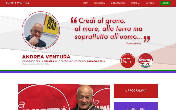 Screenshot of andreaventura.eu