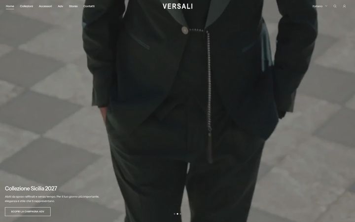 Screenshot of andreaversali.it
