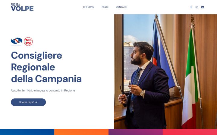 Screenshot of andreavolpe.com