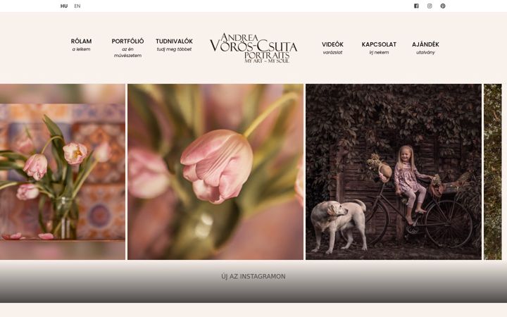 Screenshot of andreavoroscsuta.com