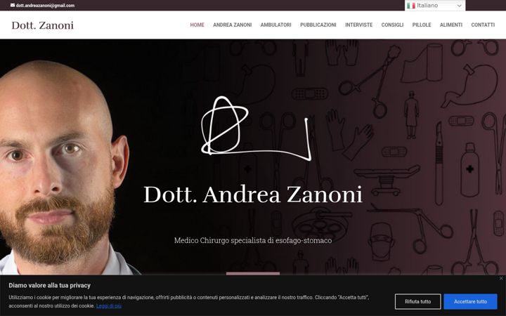 Screenshot of andreazanonimd.it