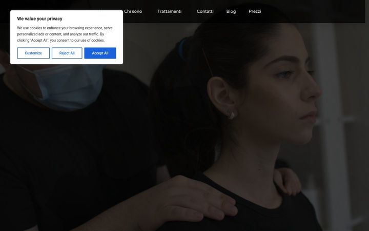 Screenshot of andreazoni.it