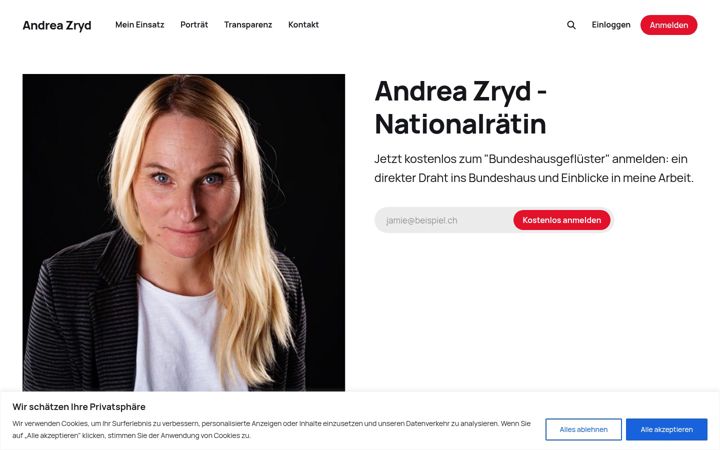 Screenshot of andreazryd.ch