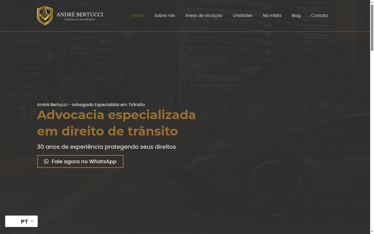 Captura de pantalla del banner de consentimiento mostrado antes de cualquier interacción