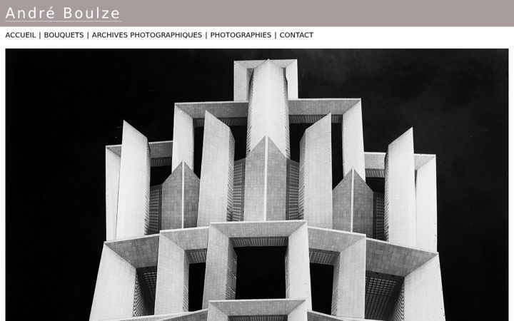 Screenshot of andreboulze.com