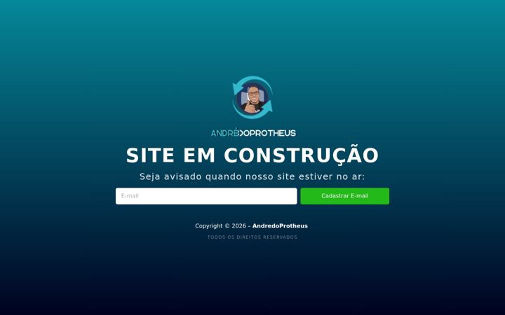 Screenshot of andredoprotheus.com.br