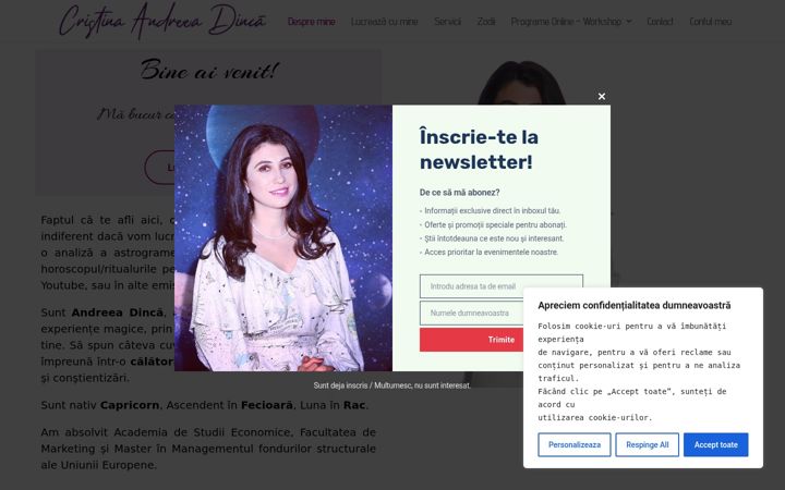 Screenshot of andreeadinca.ro