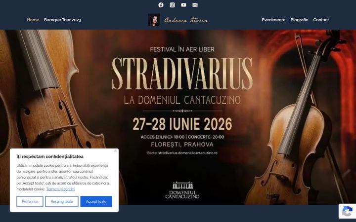 Screenshot of andreeastoica.com