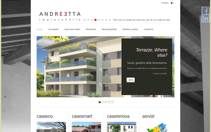 Screenshot of andreetta.biz