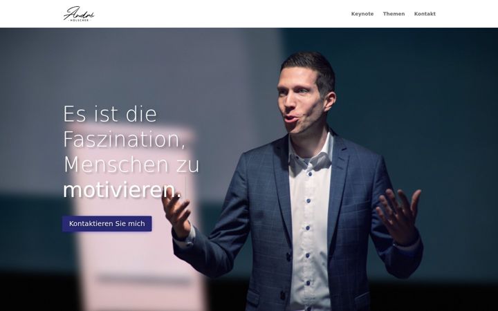 Screenshot of andrehoelscher.de