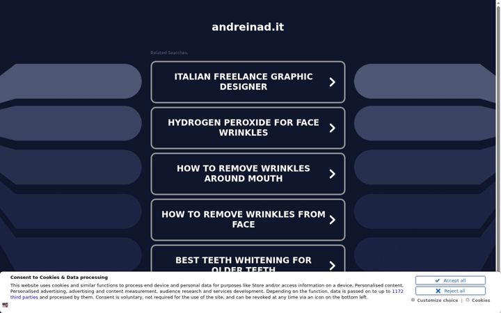 Screenshot of andreinad.it
