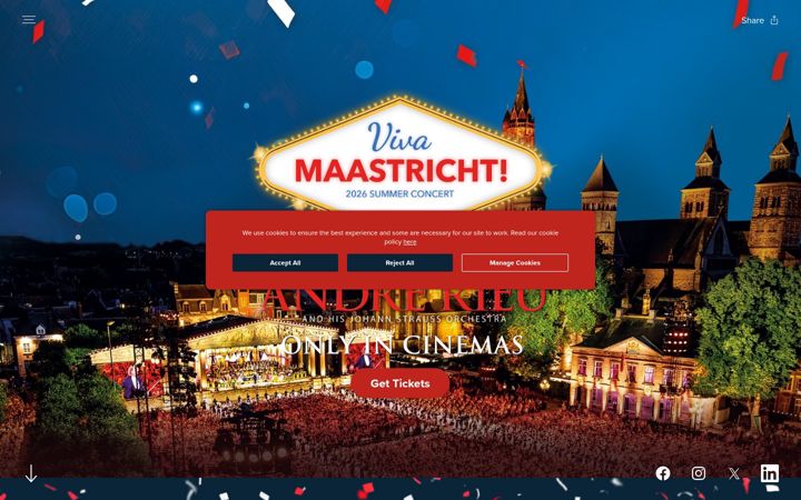 Screenshot of andreincinemas.com