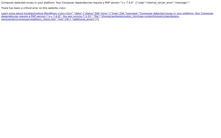 Screenshot of andreioancea.com