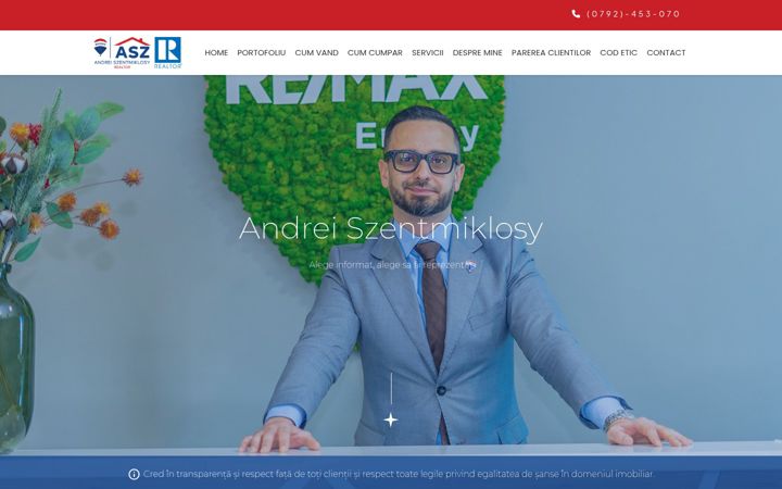 Screenshot of andreisz.ro