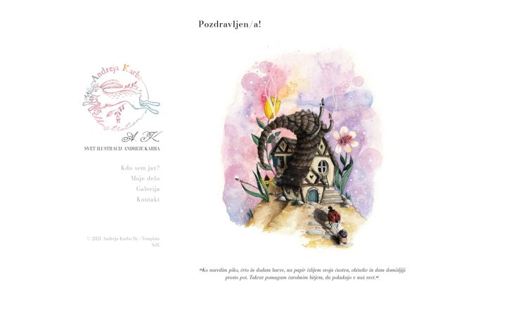 Screenshot of andrejakarba.si