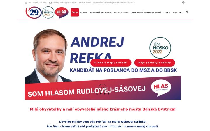 Screenshot of andrejrefka.eu