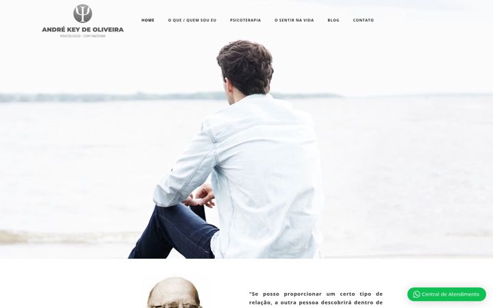 Screenshot of andrekey.com.br