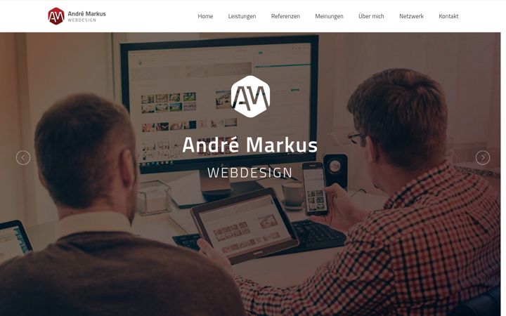 Screenshot of andremarkus.de