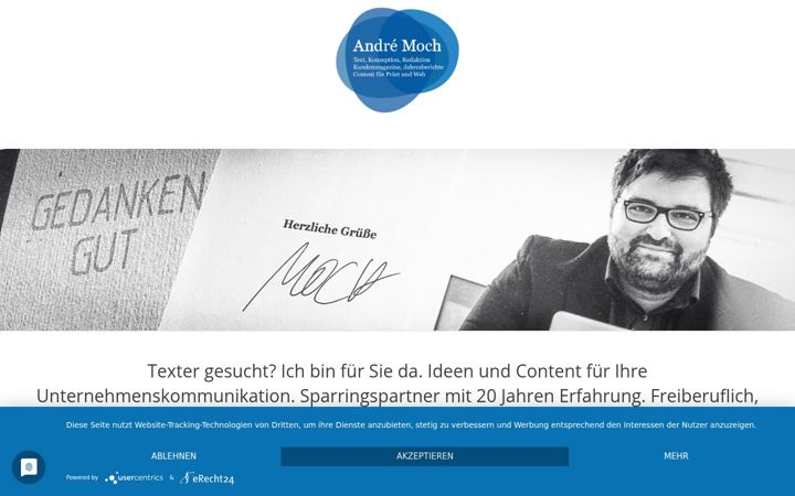 Screenshot of andremoch.de