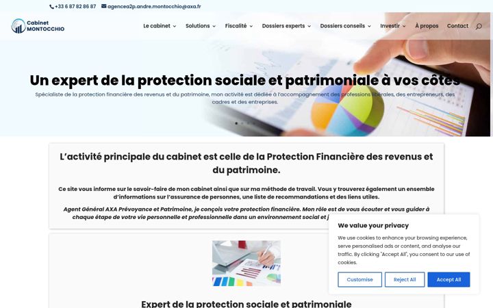 Screenshot of andremontocchio.com