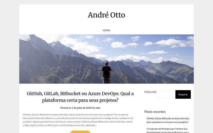 Captura de pantalla de andreotto.com.br