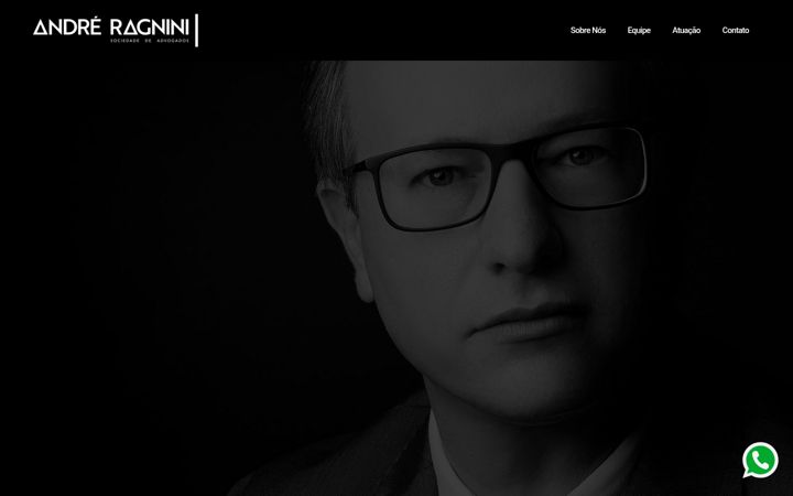 Captura de pantalla de andreragnini.com.br