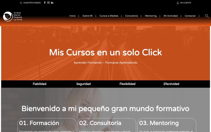 Screenshot of andres.law