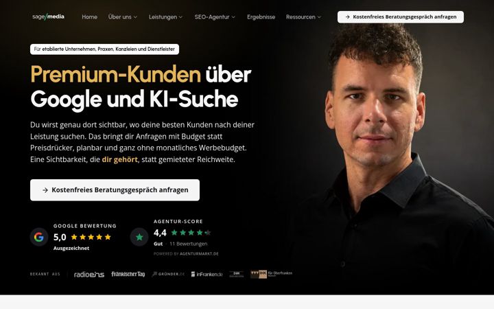 Screenshot of andreschaeferseo.de
