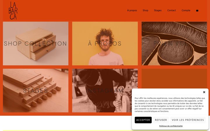 Screenshot of andreslabarca.fr