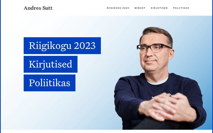 Screenshot of andressutt.ee
