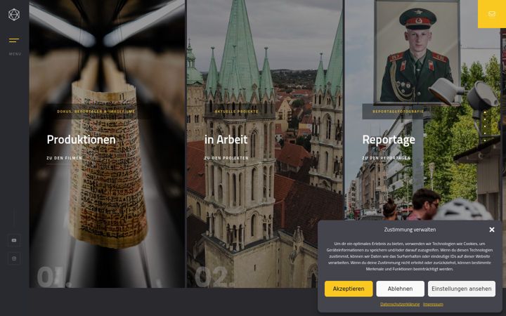 Screenshot of andrestraub.de
