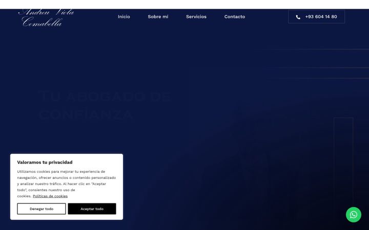 Screenshot of andresviola.com