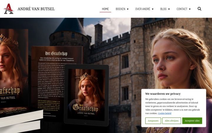 Screenshot of andrevanbutsel.be