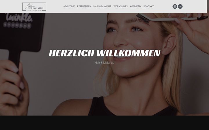 Screenshot of andrevonderheiden.com