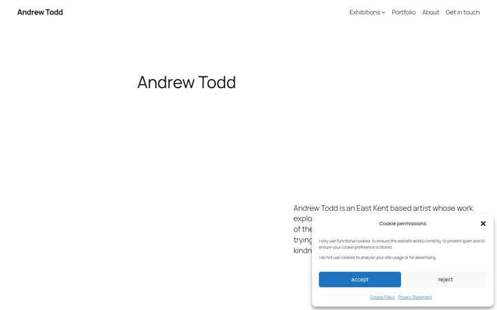 Screenshot of andrew-todd.co.uk