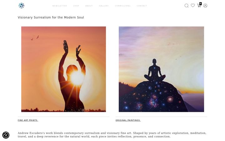 Screenshot of andrewescudero.com