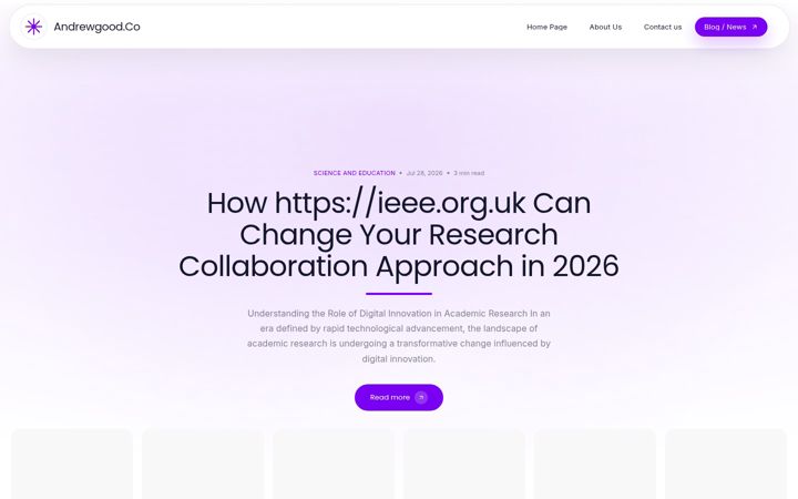 Screenshot of andrewgood.co.uk